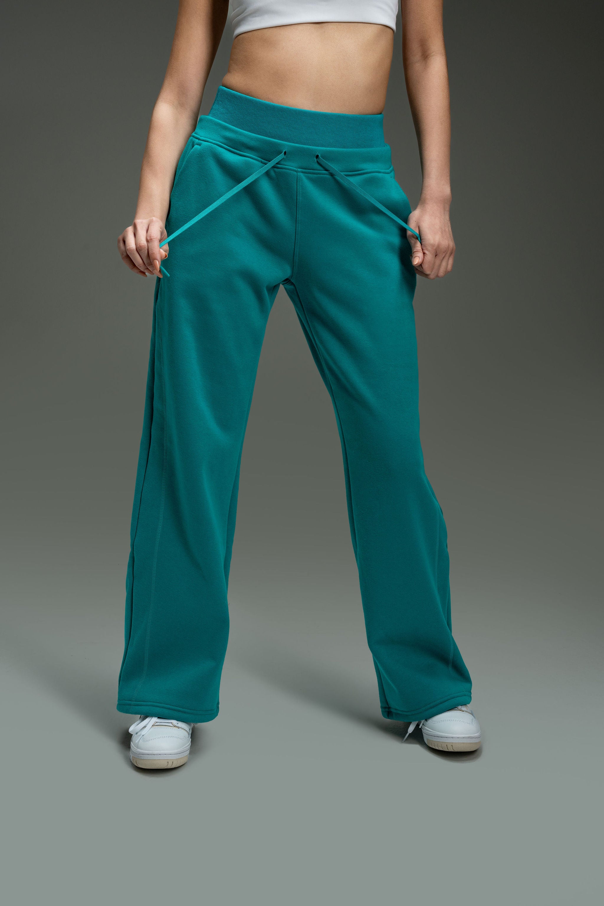 【COSYHARU】Pigment Wide Training Pants Super Wide 4 Tuck Training Pants - COSYHARU | 60% - Asian