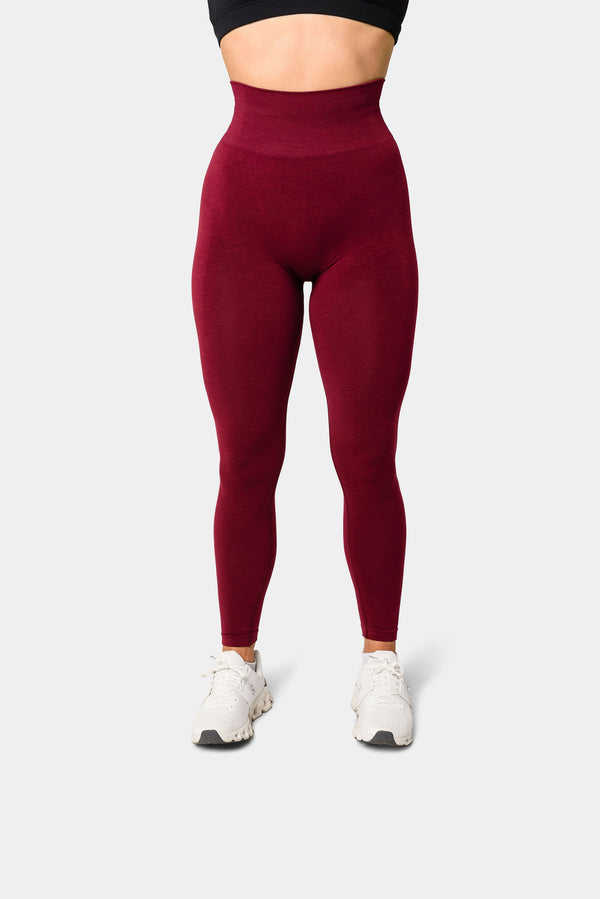 Eos Seamless Scrunch Leggings - Windsor Wine