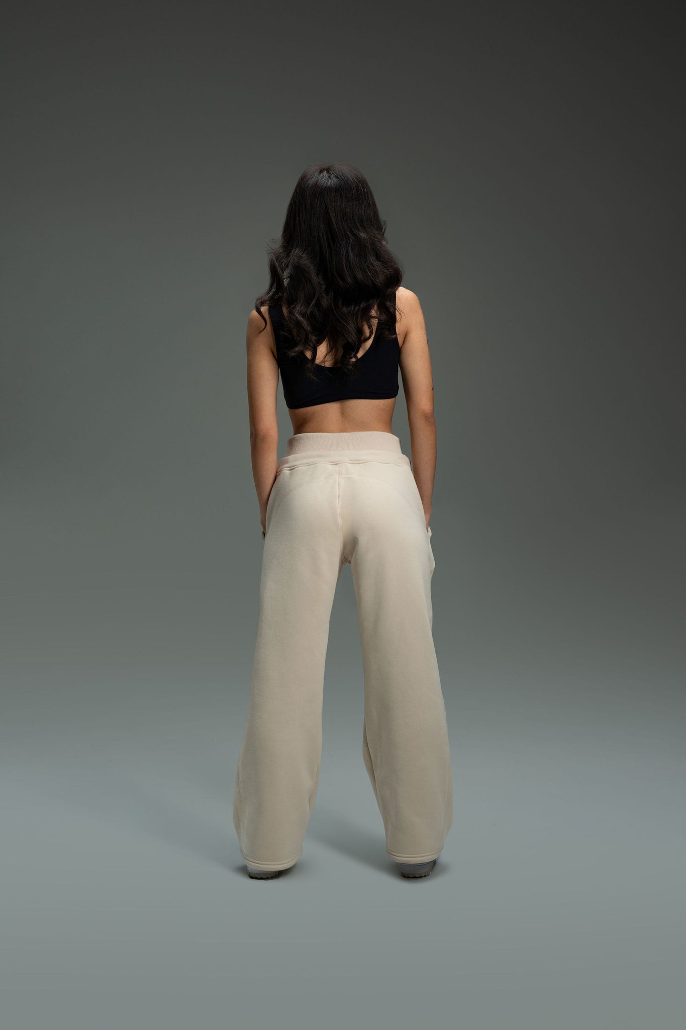 CozyTec Wide Leg Sweatpants 30" - Blush Nude