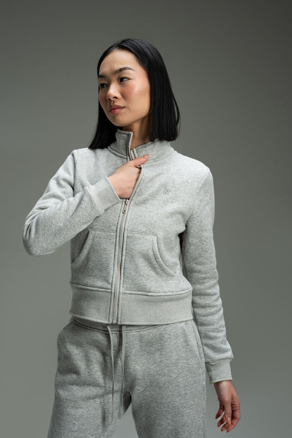 CozyTec Up Jacket  - Heather Grey