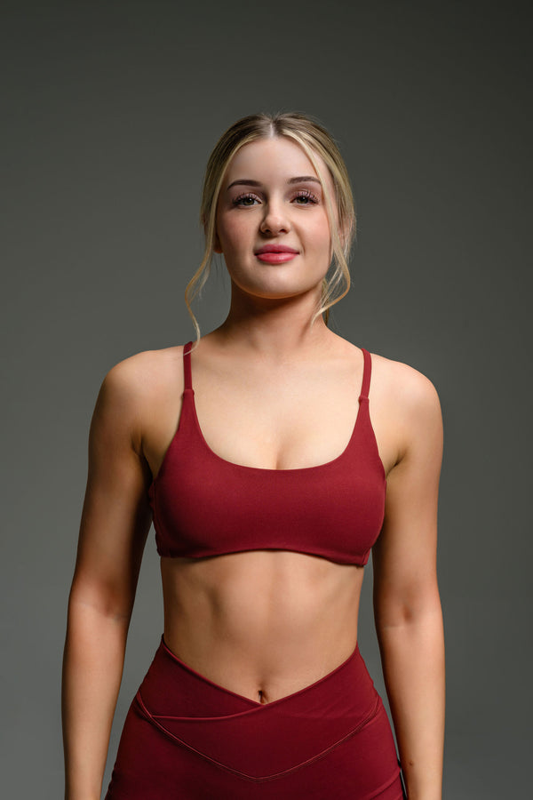 Charm Sports Bra - Chocolate Truffle