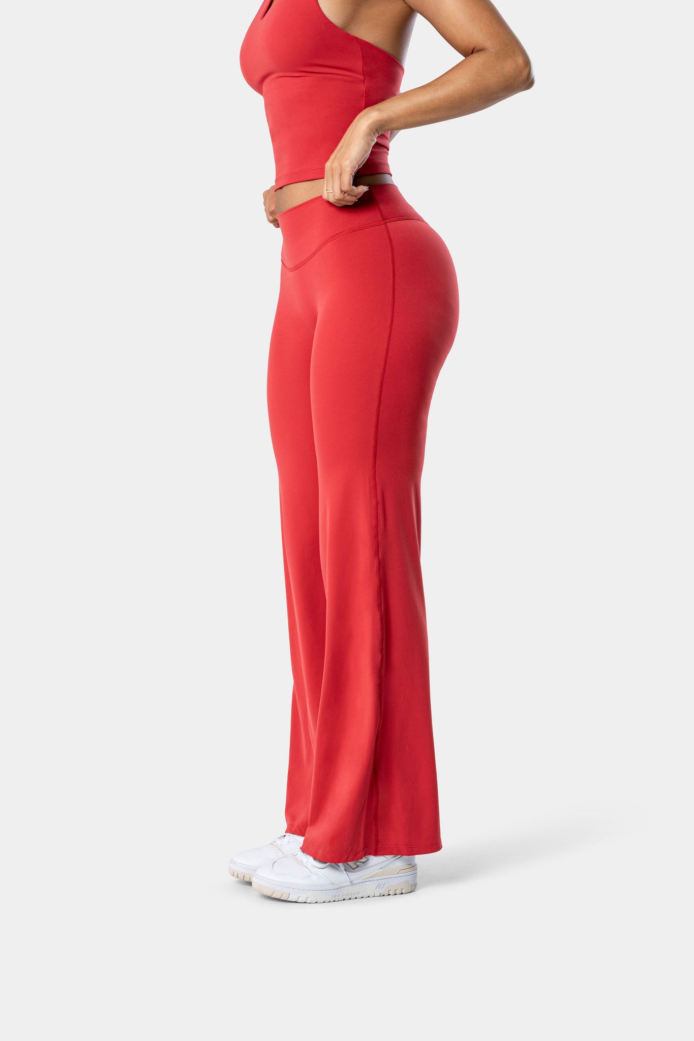 Lunara Flow Pant - Flame Red 34"