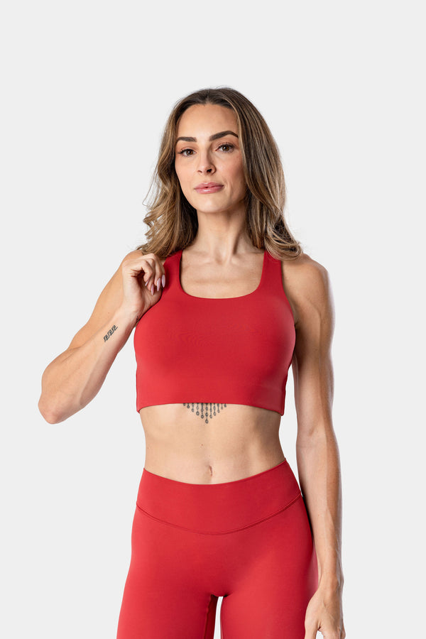 Lunara Core Bra - Flame Red