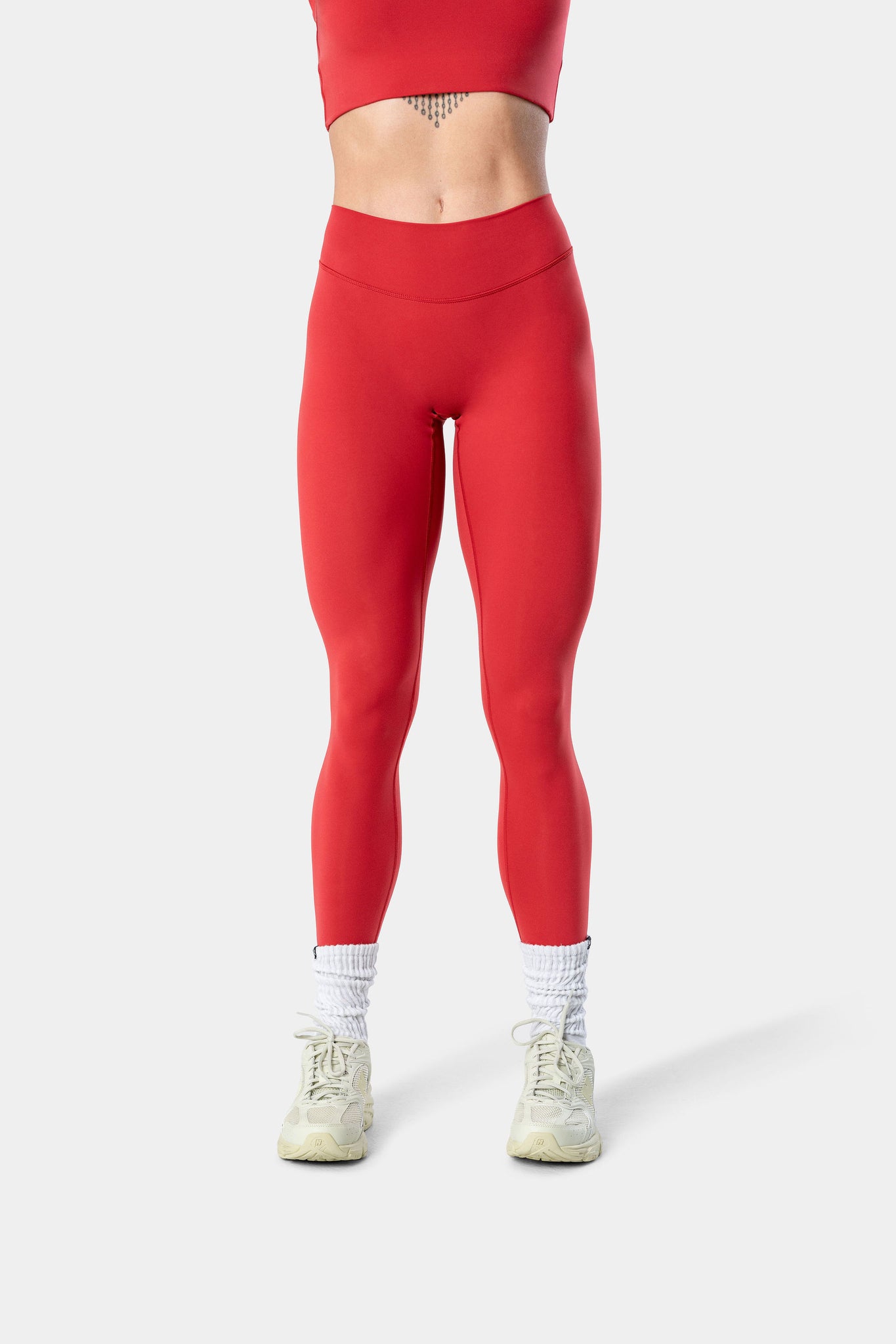 Lunara Legging - Flame Red 26"