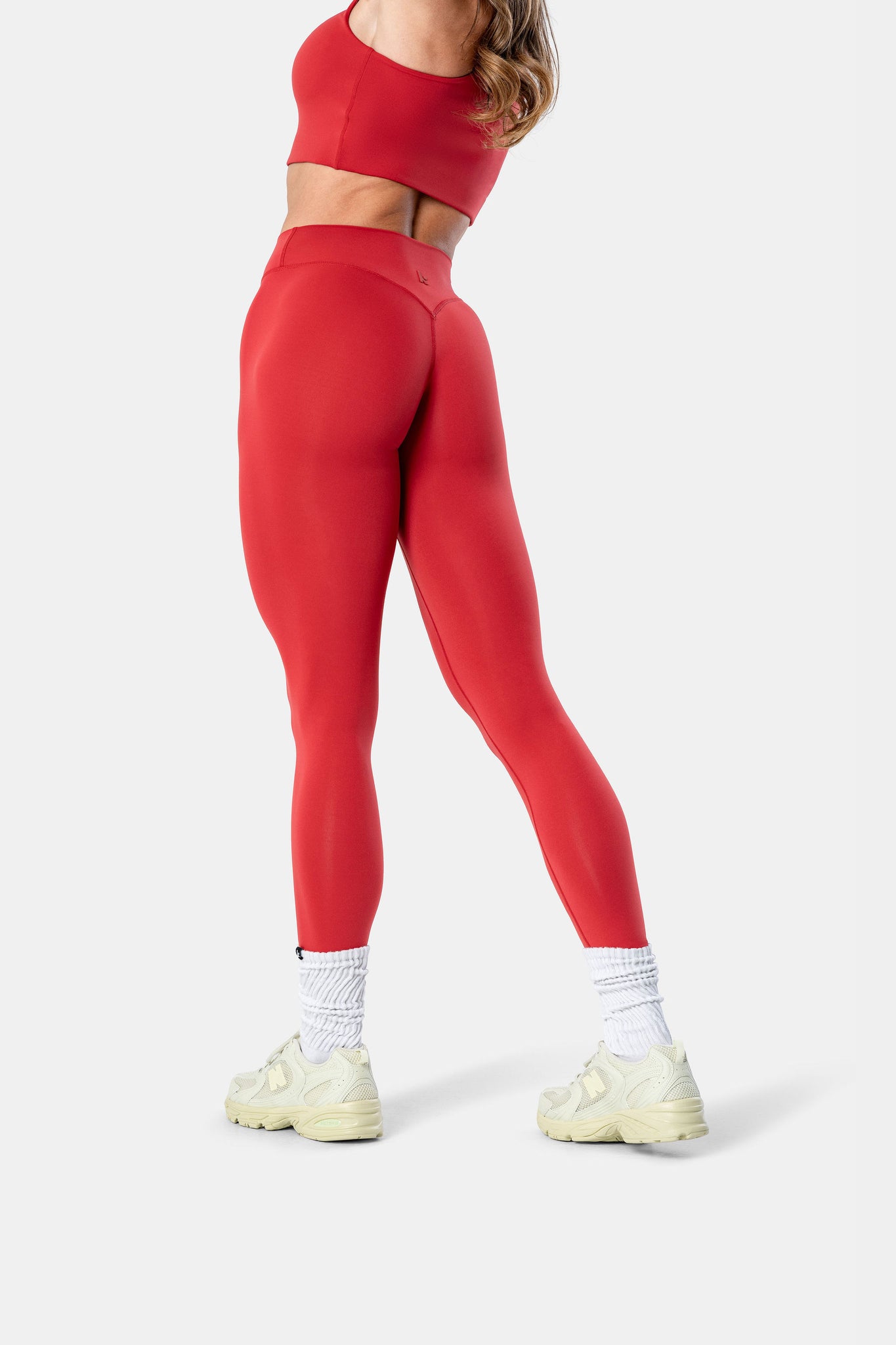 Lunara Legging - Flame Red 26"
