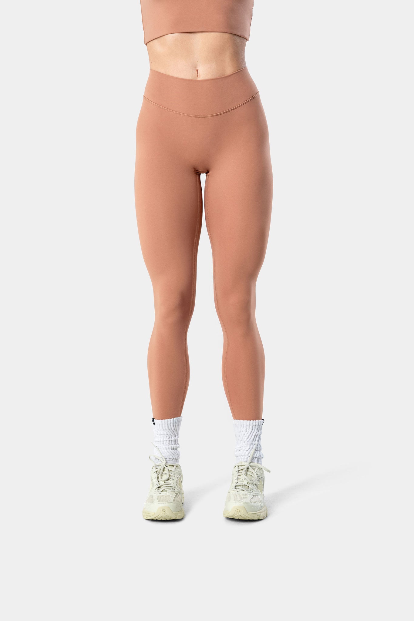 Lunara Legging - Mocha Mousse 26"