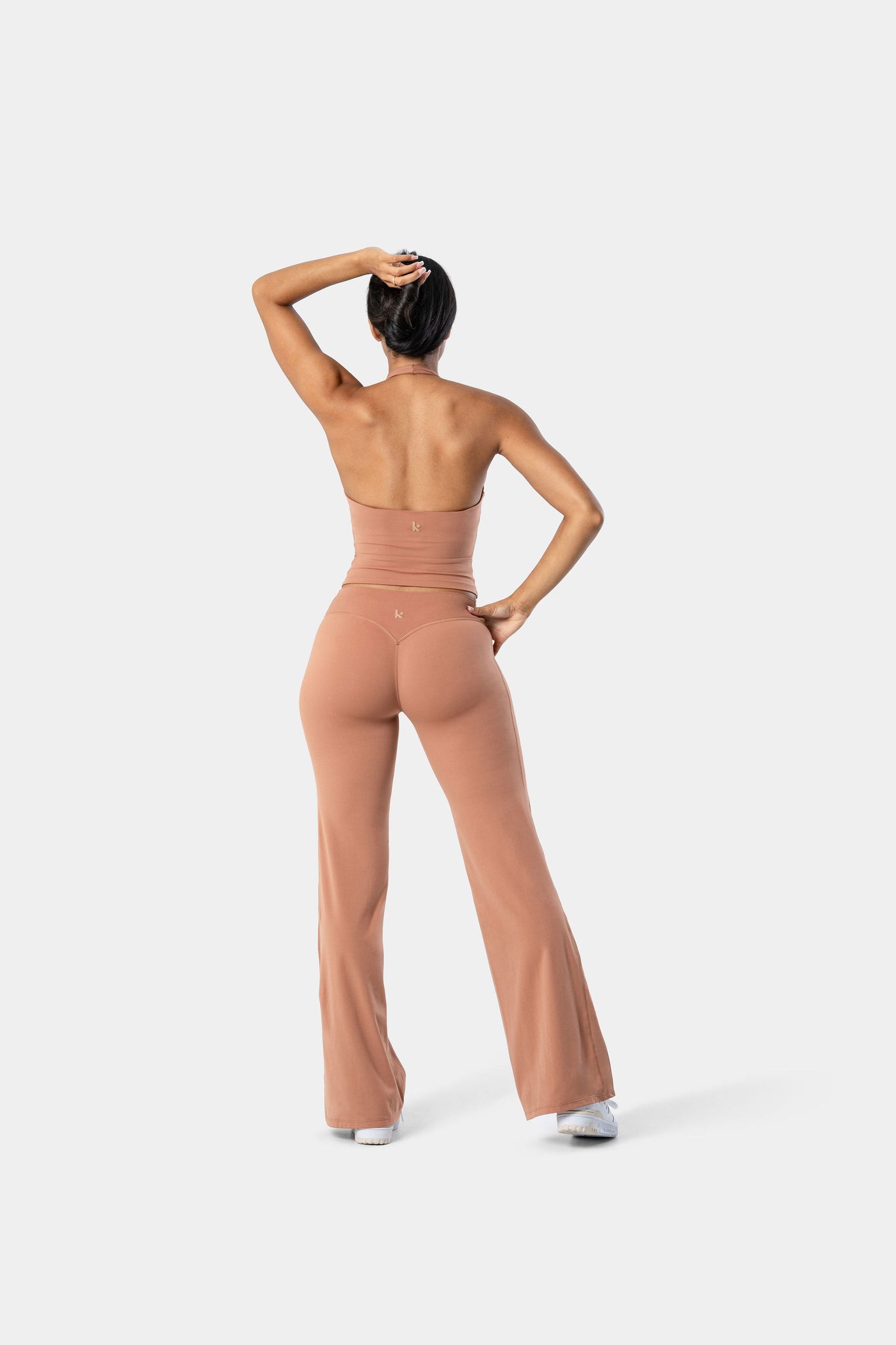 Lunara Flow Pant - Mocha Mousse 34"
