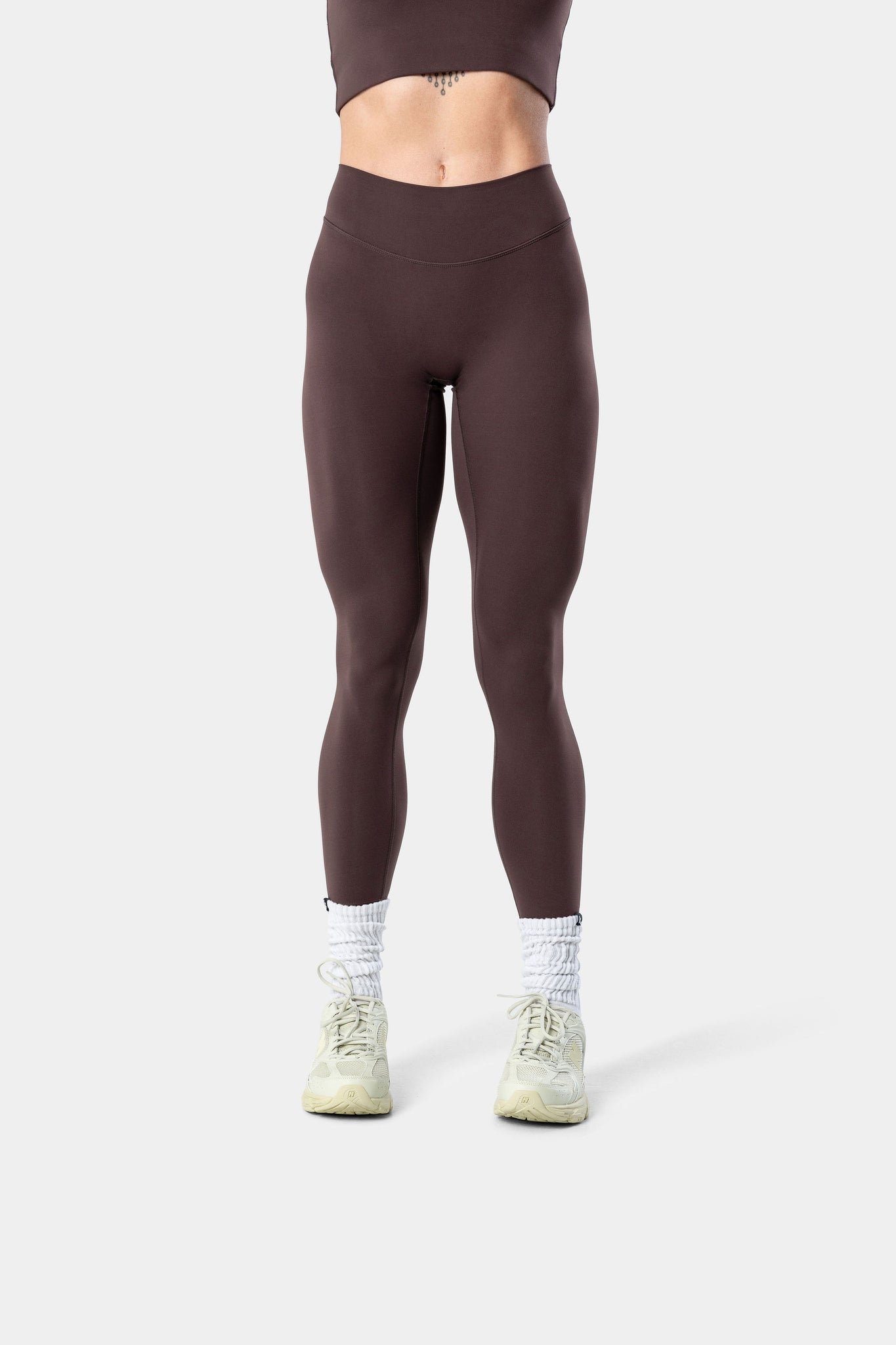 Lunara Legging - Chocolate Brown 26"
