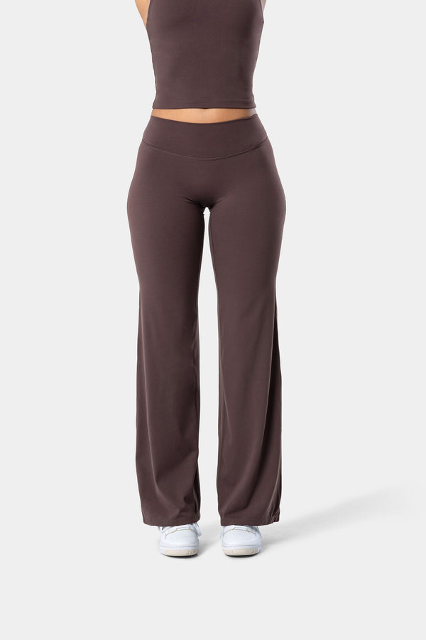 Lunara Flow Pant - Chocolate Brown  34