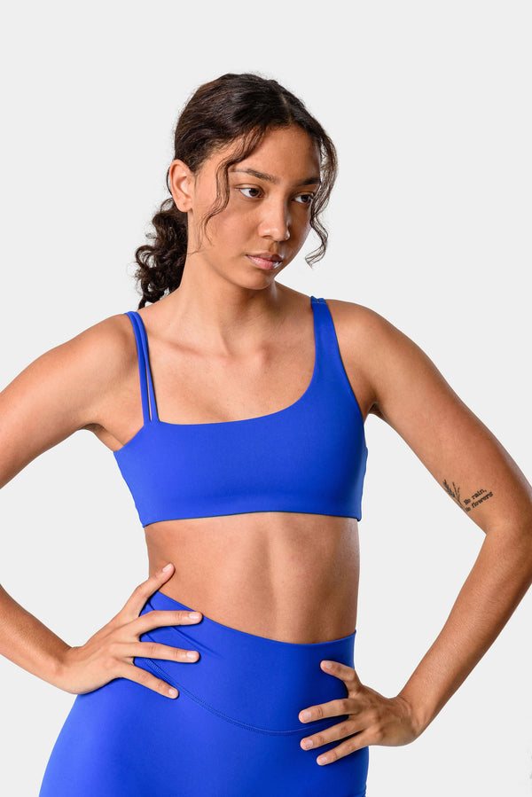 Ivy Sports Bra - Galactic Cobalt