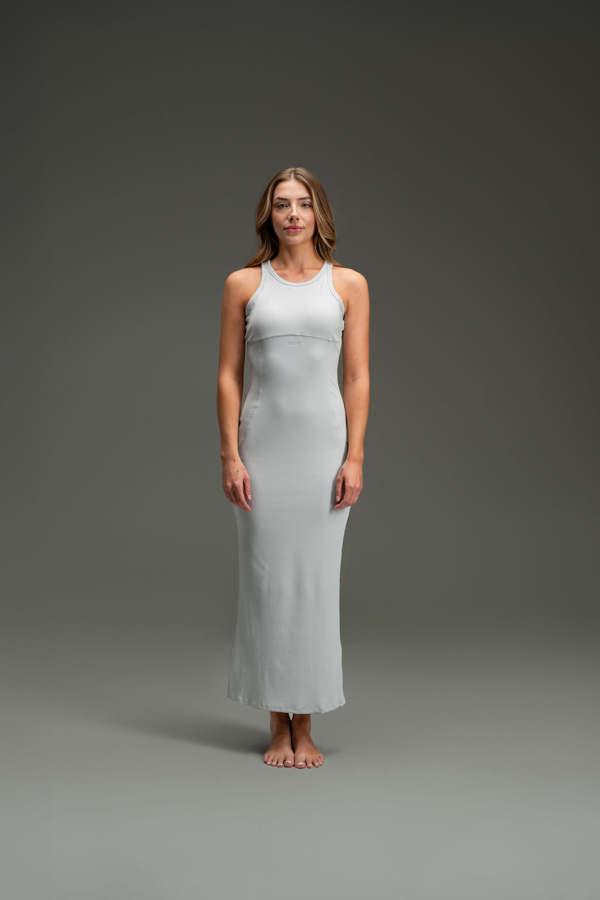 Rib Maxi Tank Dress