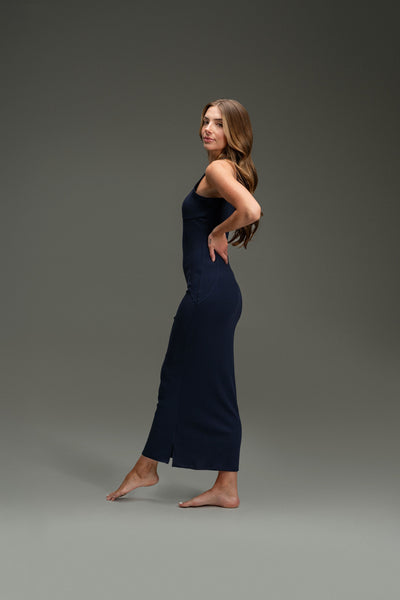 Rib Maxi Tank Dress