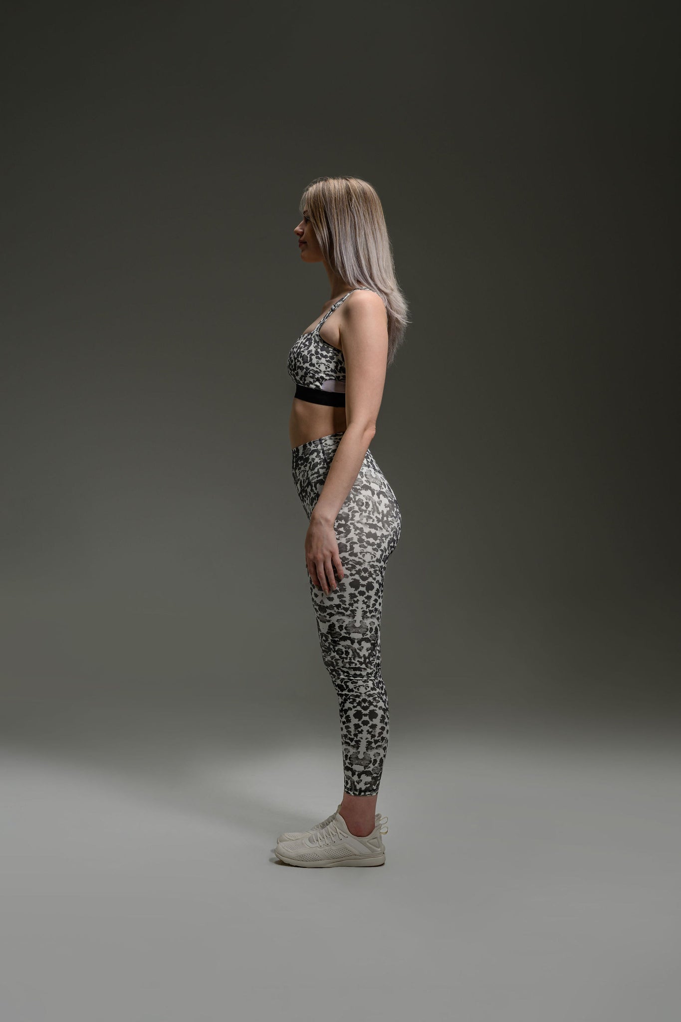 Featherlite Enhance Leggings 27" - Leopard Print