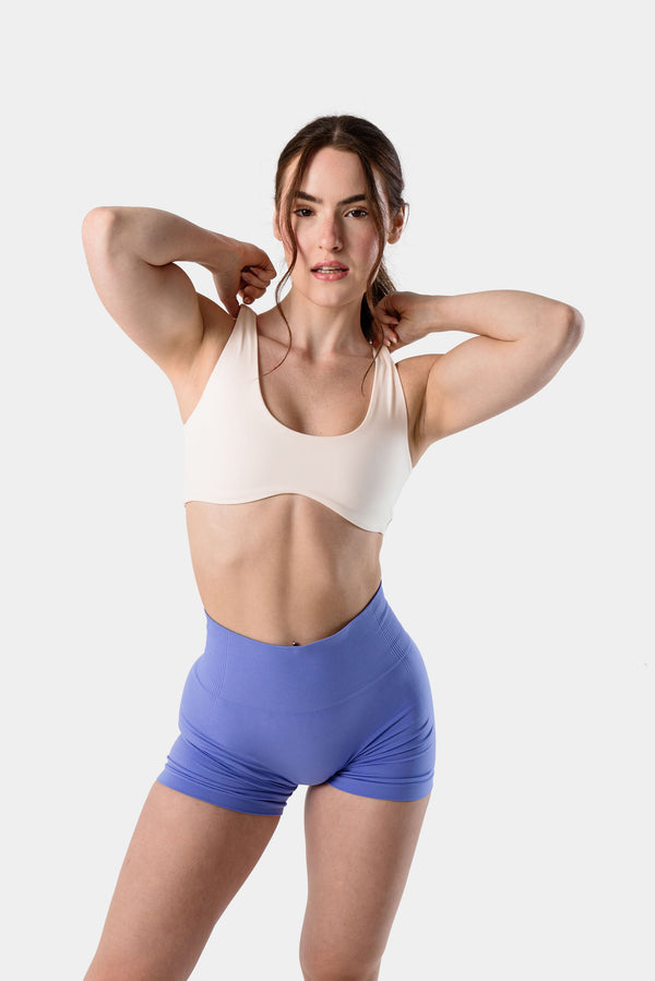 Eos Seamless Scrunch Shorts - Persian Jewel