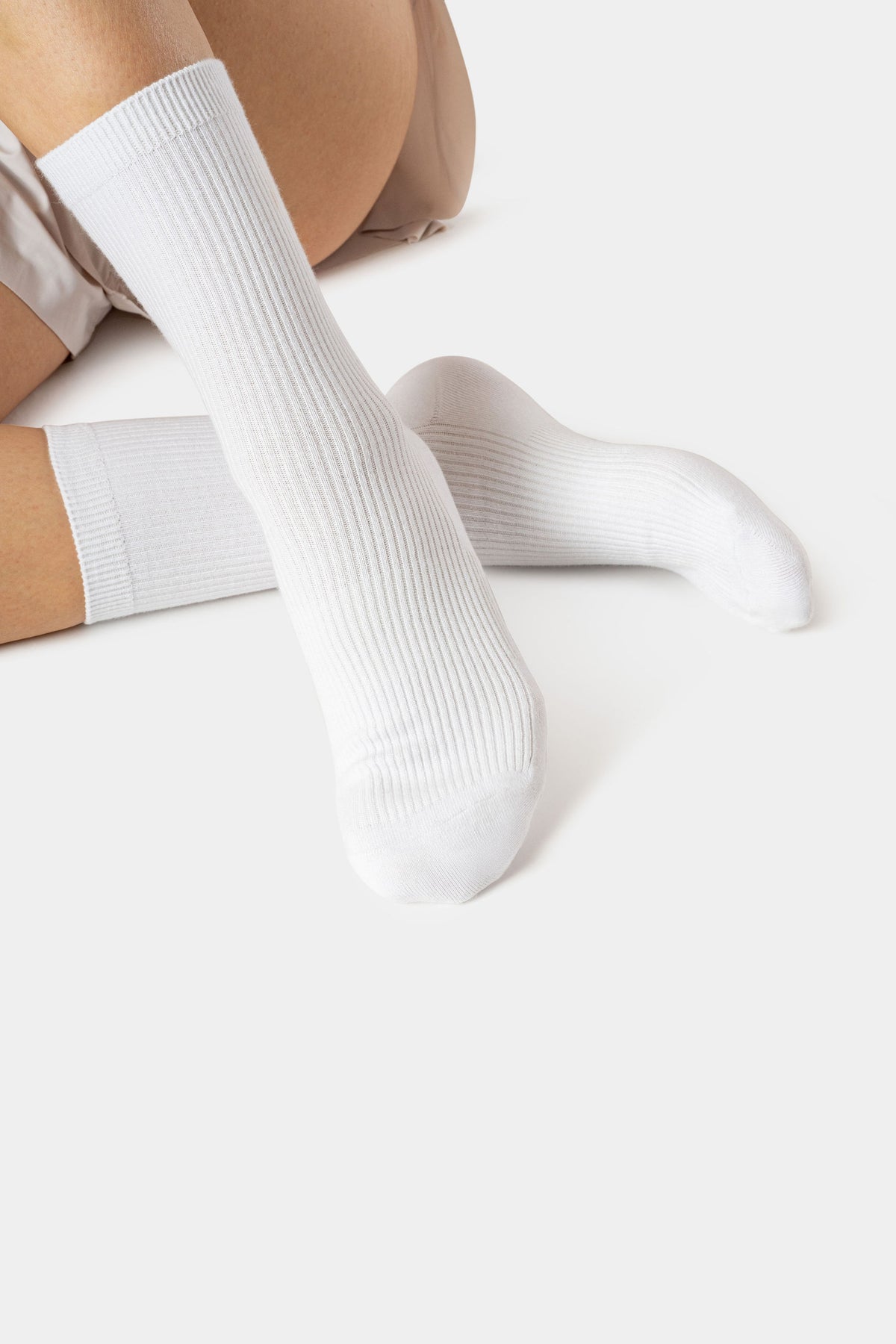 The Rib Half Calf Sock