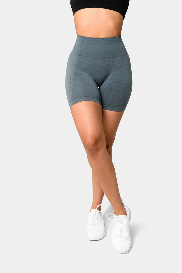 Eos Seamless Scrunch Shorts - Stormy Weather