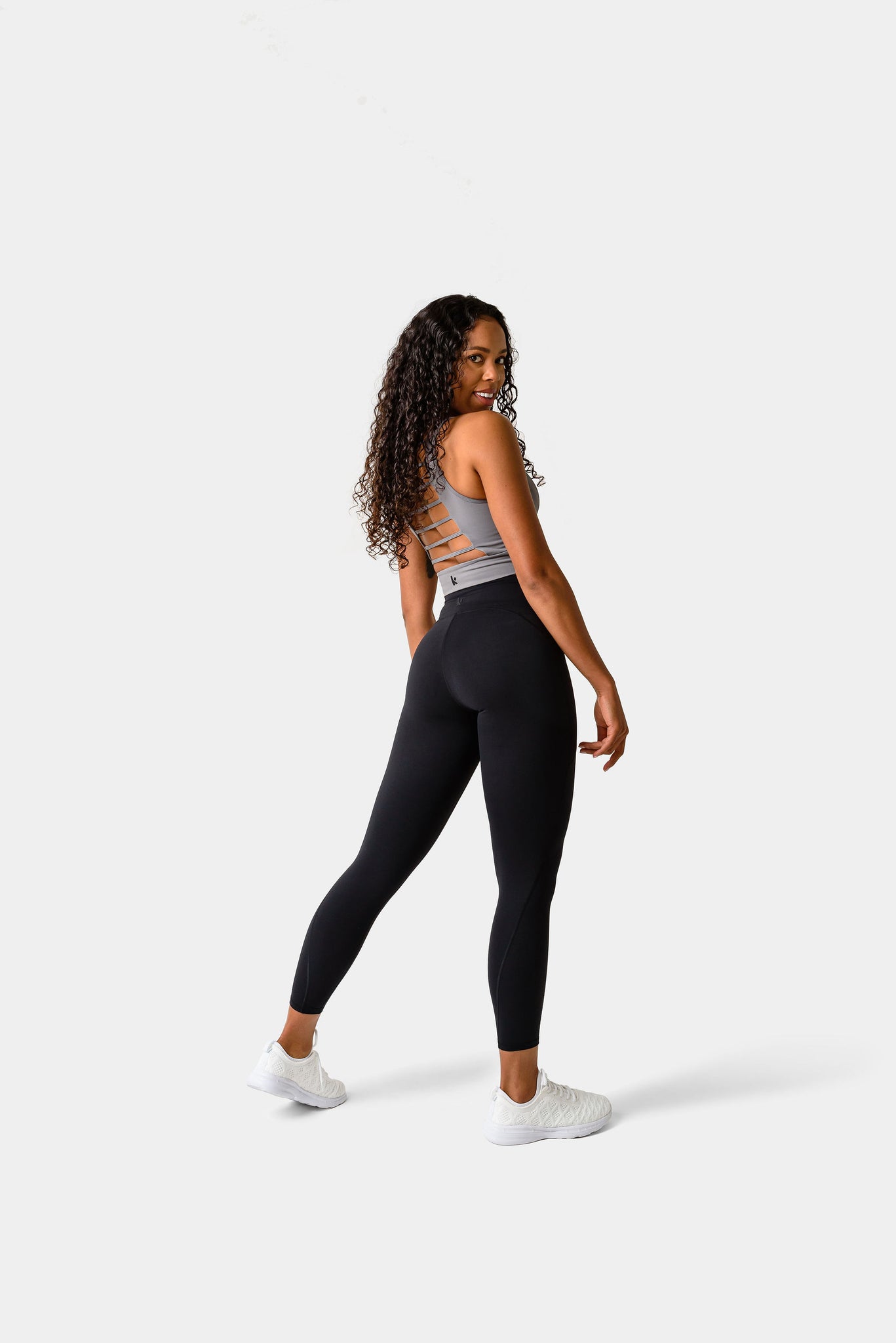 Hannah Pocket Leggings 25" - Black